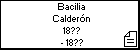 Bacilia Caldern