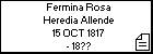Fermina Rosa Heredia Allende
