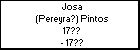 Josa (Pereyra?) Pintos