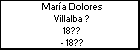 Mara Dolores Villalba ?