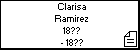 Clarisa Ramirez