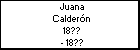 Juana Caldern