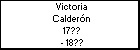 Victoria Caldern