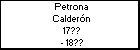 Petrona Caldern