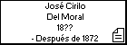 Jos Cirilo Del Moral
