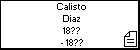 Calisto Diaz