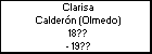 Clarisa Caldern (Olmedo)