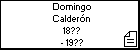 Domingo Caldern