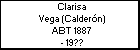 Clarisa Vega (Caldern)