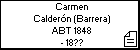 Carmen Caldern (Barrera)