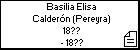 Basilia Elisa Caldern (Pereyra)