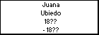 Juana Ubiedo