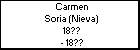 Carmen Soria (Nieva)