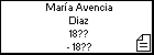 Mara Avencia Diaz