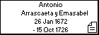 Antonio Arrascaeta y Emasabel