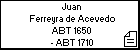 Juan Ferreyra de Acevedo