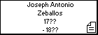 Joseph Antonio Zeballos
