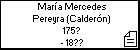 Mara Mercedes Pereyra (Caldern)