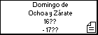 Domingo de Ochoa y Zrate