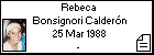 Rebeca Bonsignori Caldern