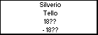 Silverio Tello