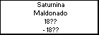 Saturnina Maldonado