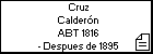 Cruz Caldern