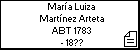 Mara Luiza Martnez Arteta