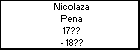 Nicolaza Pena