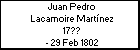 Juan Pedro Lacamoire Martnez