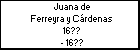 Juana de Ferreyra y Crdenas