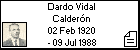 Dardo Vidal Caldern