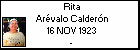 Rita Arvalo Caldern