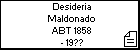 Desideria Maldonado