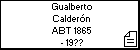Gualberto Caldern