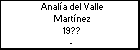 Anala del Valle Martnez