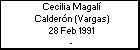 Cecilia Magal Caldern (Vargas)