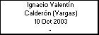 Ignacio Valentn Caldern (Vargas)