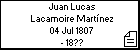 Juan Lucas Lacamoire Martnez