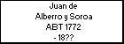 Juan de Alberro y Soroa