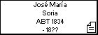 Jos Mara Soria