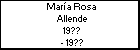 Mara Rosa Allende