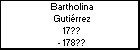 Bartholina Gutirrez