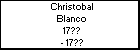 Christobal Blanco