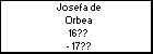 Josefa de Orbea