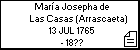Mara Josepha de Las Casas (Arrascaeta)