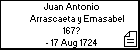 Juan Antonio Arrascaeta y Emasabel