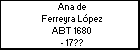 Ana de Ferreyra Lpez