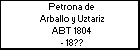 Petrona de Arballo y Uztariz