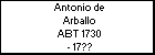 Antonio de Arballo